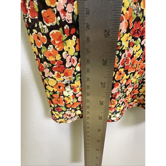 VTG Victorias Secret Slip Lingerie Dress M Floral Coquette Cottage Y2K 90s Sheer - Picture 5 of 6